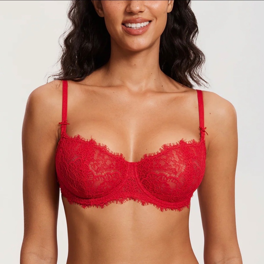 NWT Victoria’s Secret Wicked Lace Balconette Bra | 38B | Unlined